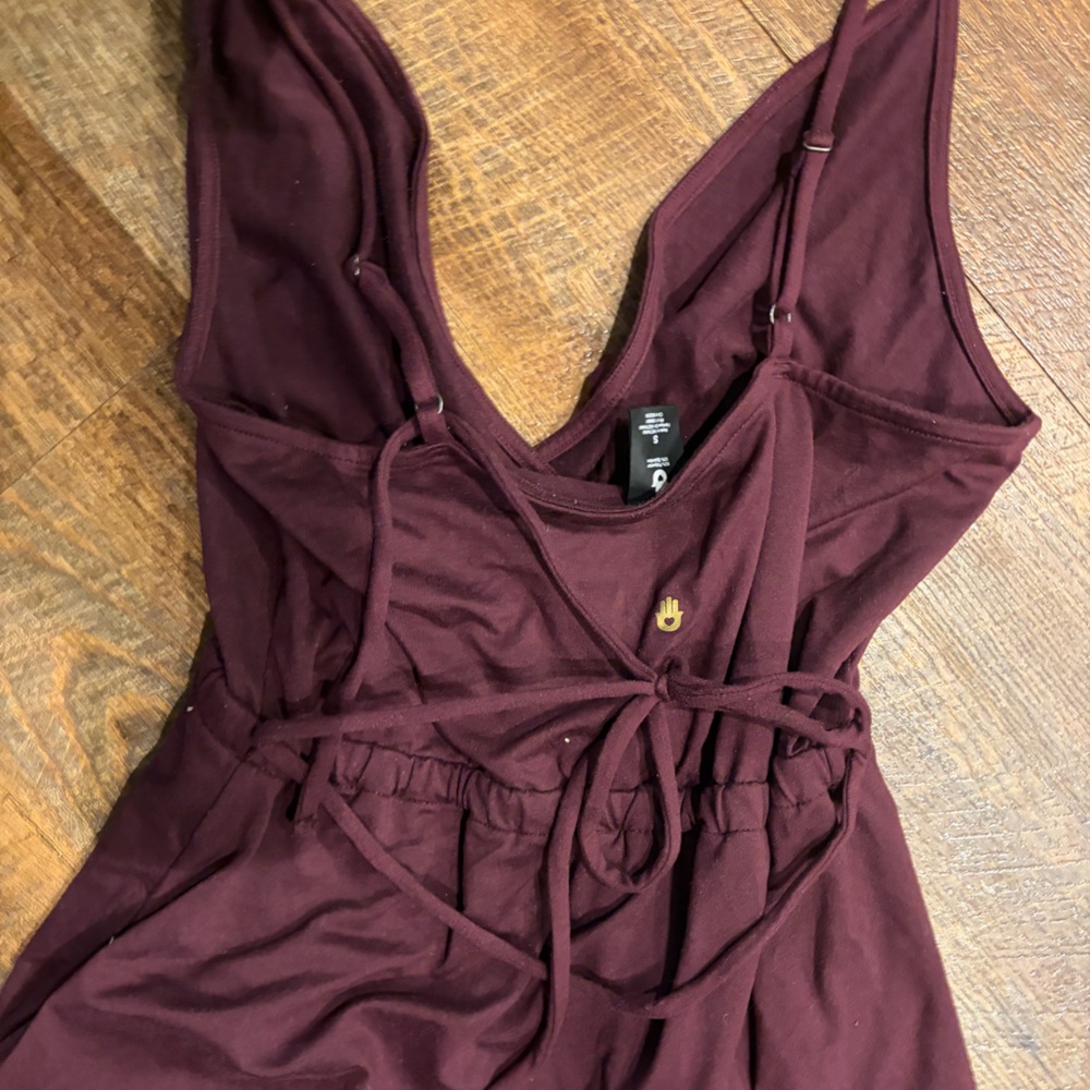 Maroon Jumpsuit - Picture 6 of 6